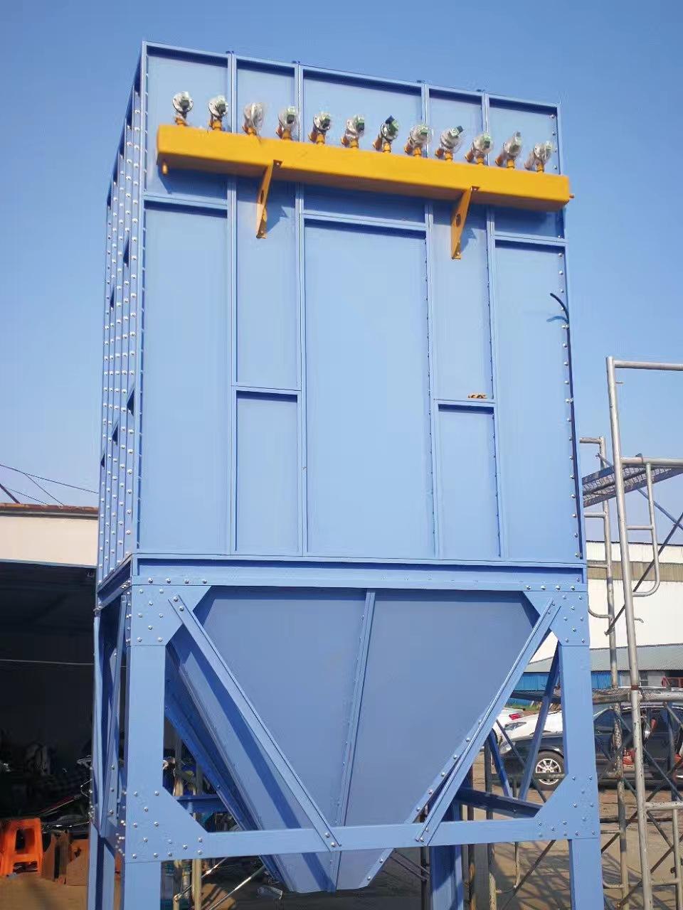 處理脈沖布袋除塵器的氣團并分析沖擊吸收因素